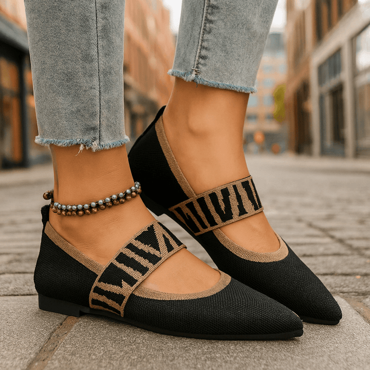 Mila Knit Flats