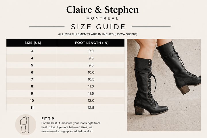 Amelia | Women’s Lace-Up Knee-High Boots with Block Heel