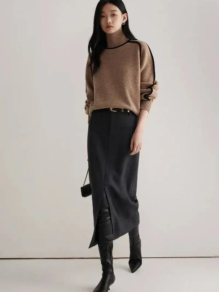 Corwynn London | Signature Cashmere Contrast Jumper