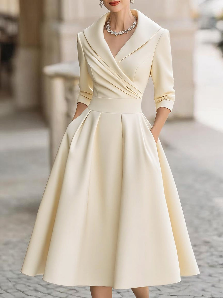 Aurora | Vintage Midi Dress
