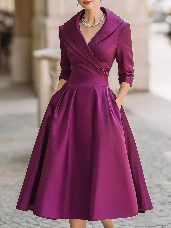 Aurora | Vintage Midi Dress