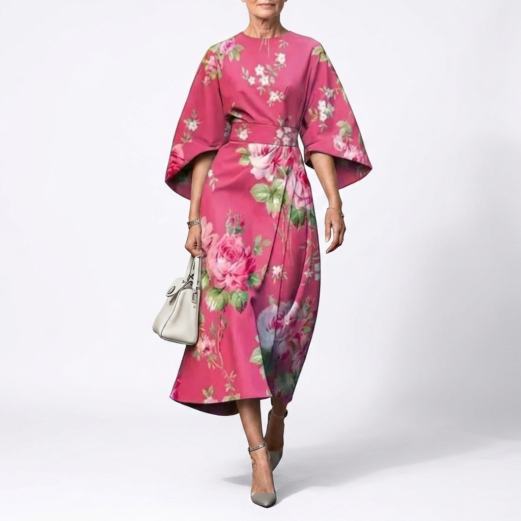 Michelle | Elegant Floral Dress