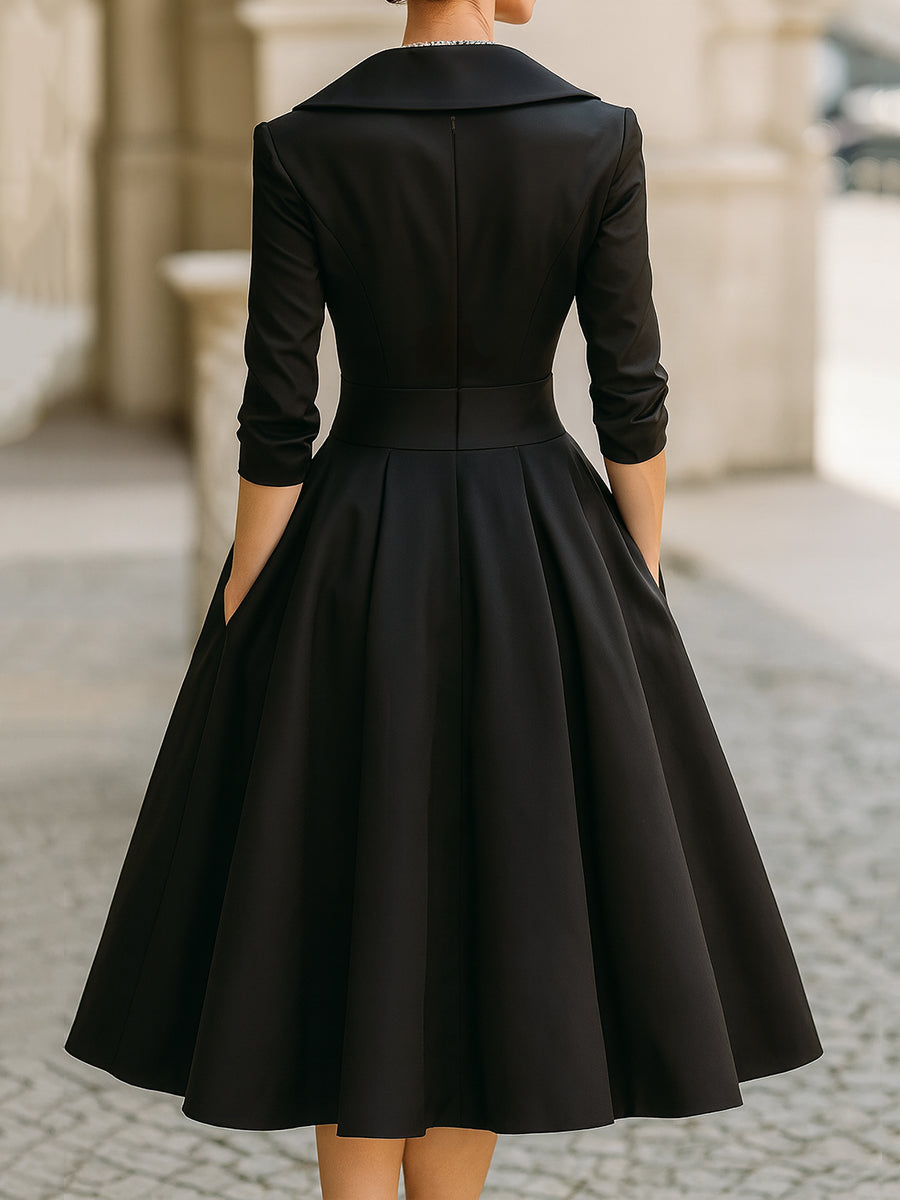 Aurora | Vintage Midi Dress